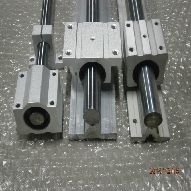 TBR Series Cylinder Linear Motion Guide Rail TBR30 With Linear Shaft