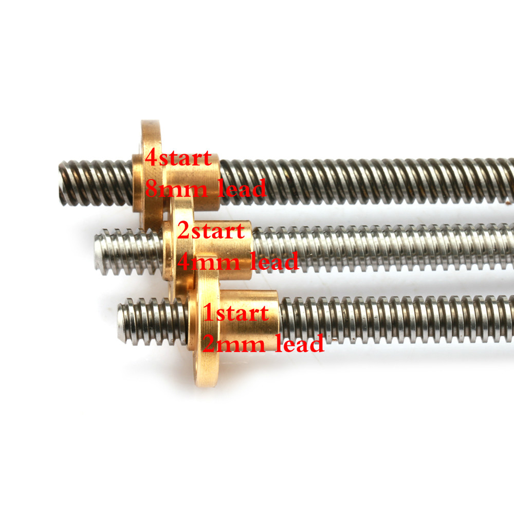 any length can cut free charge 3D printer CNC router ball screw ballscrews square linear guide